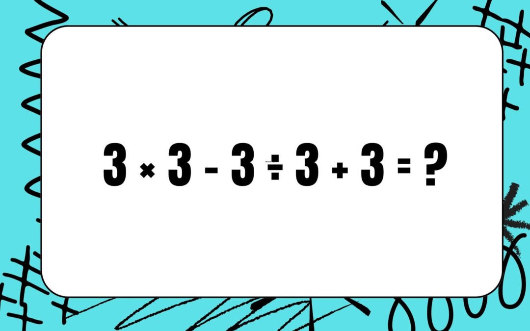 Animate a resolver el siguiente ejercicio en 1 minuto y poné a prueba a tu amigo zurdo