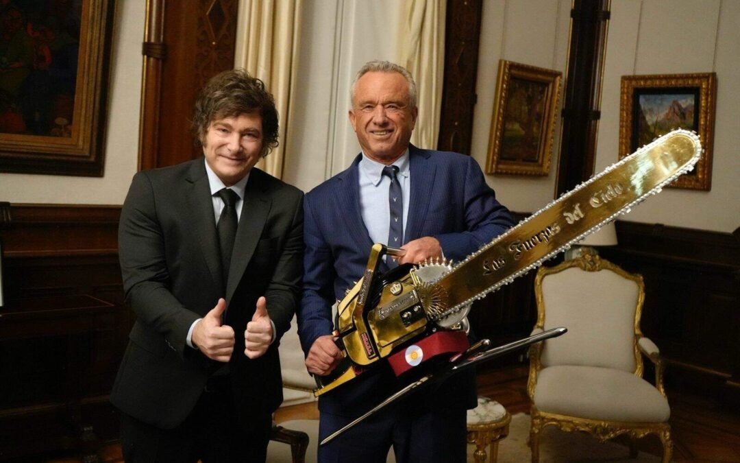 Javier Milei se reunió con Kennedy Jr, el secretario de Salud de Donald Trump