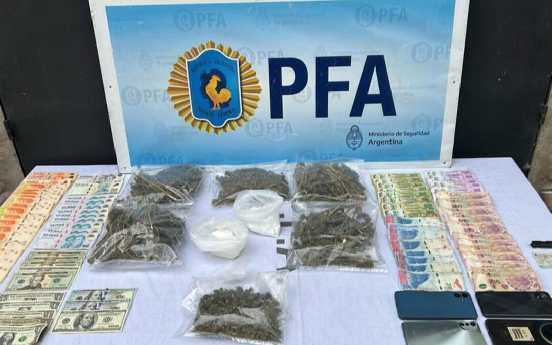Desarticulan una peligrosa organización narco que operaba en Río Ceballos y Córdoba