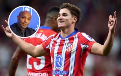 Thierry Henry se deshizo en elogios al hablar de Julián Álvarez