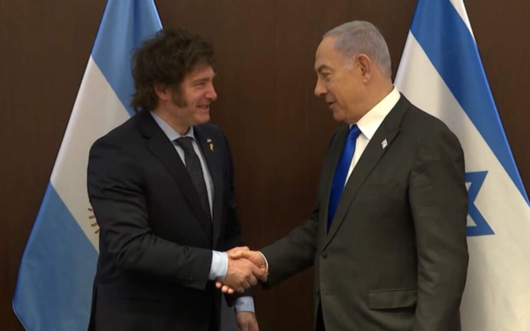 Milei anuncia ruta aérea directa a Israel y recibe el Premio Génesis