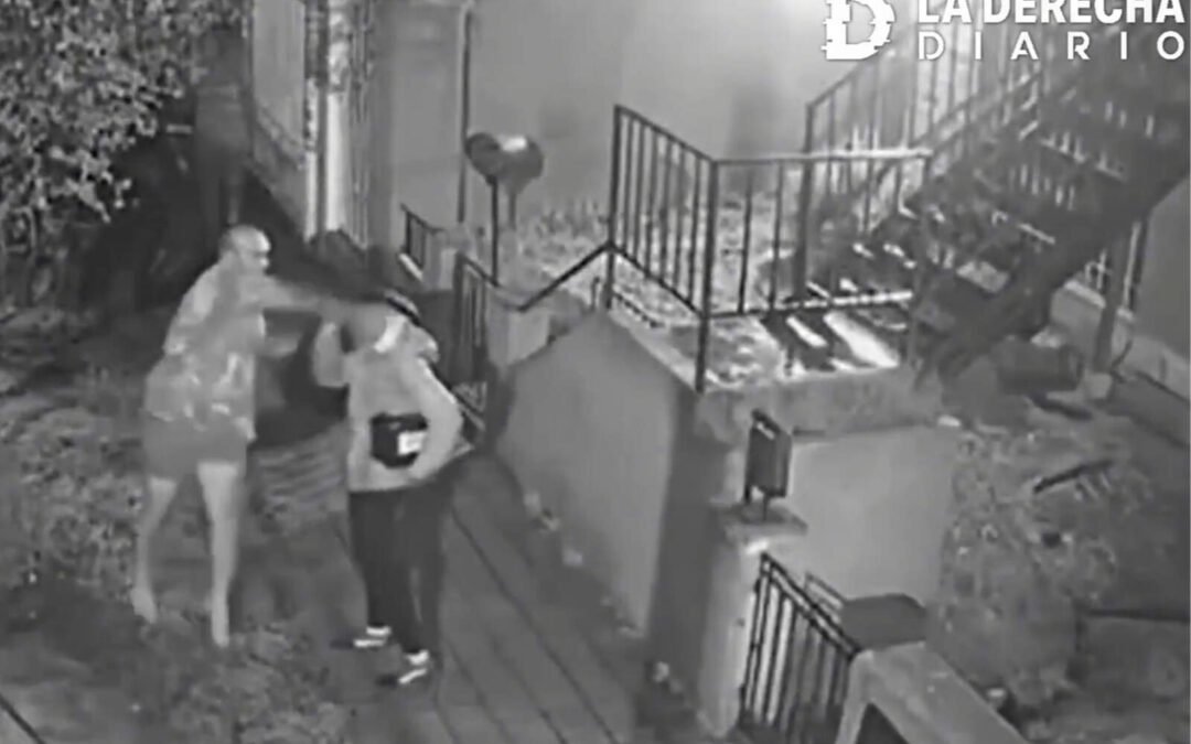 Un vecino justiciero enfrentó a un ladrón en calzoncillos y lo hizo llorar