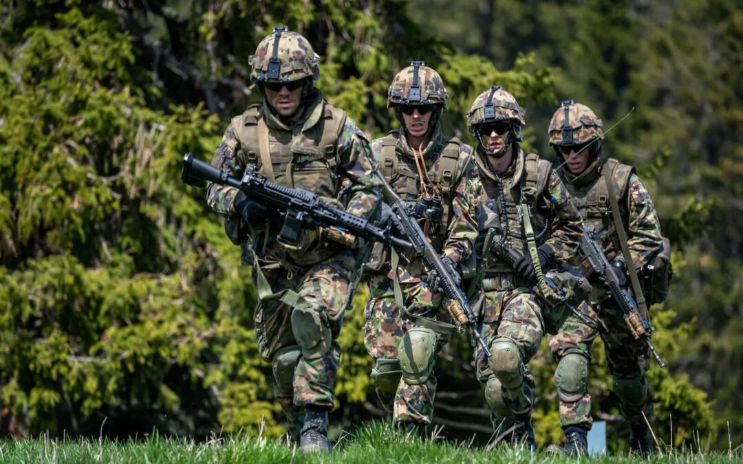 Suiza abandona la neutralidad y se prepara para una guerra a gran escala