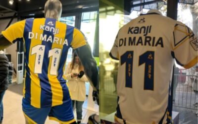 Locura por Di María en Rosario: más de mil camisetas vendidas en la tienda oficial