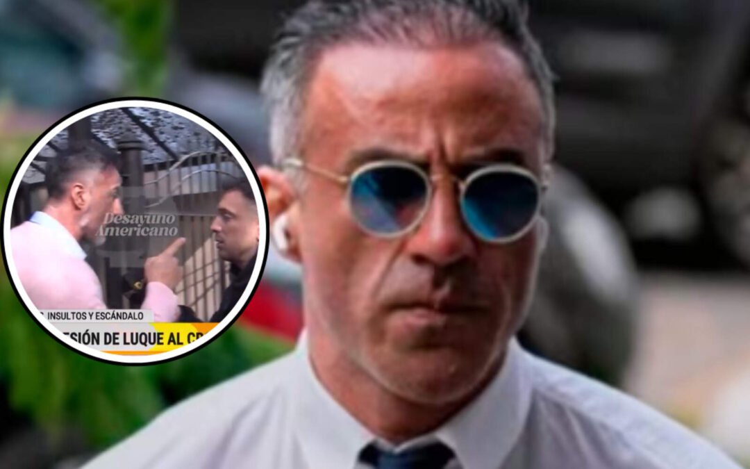 Leopoldo Luque atacó a un notero tras la nulidad del juicio por la muerte de Maradona