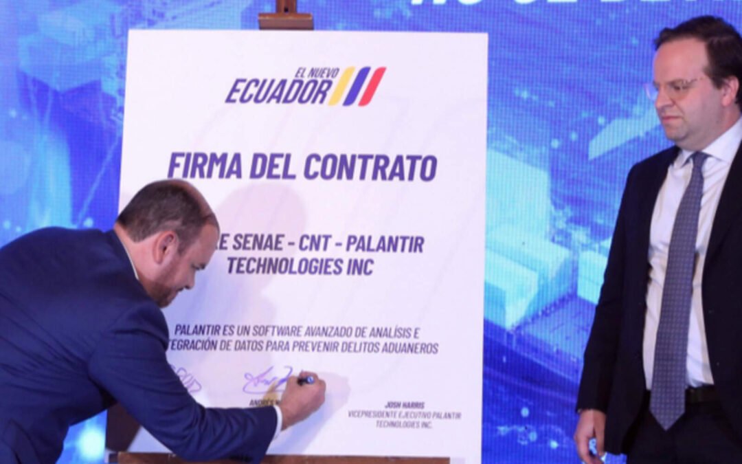 El presidente Noboa propuso una reforma urgente a la contratación pública