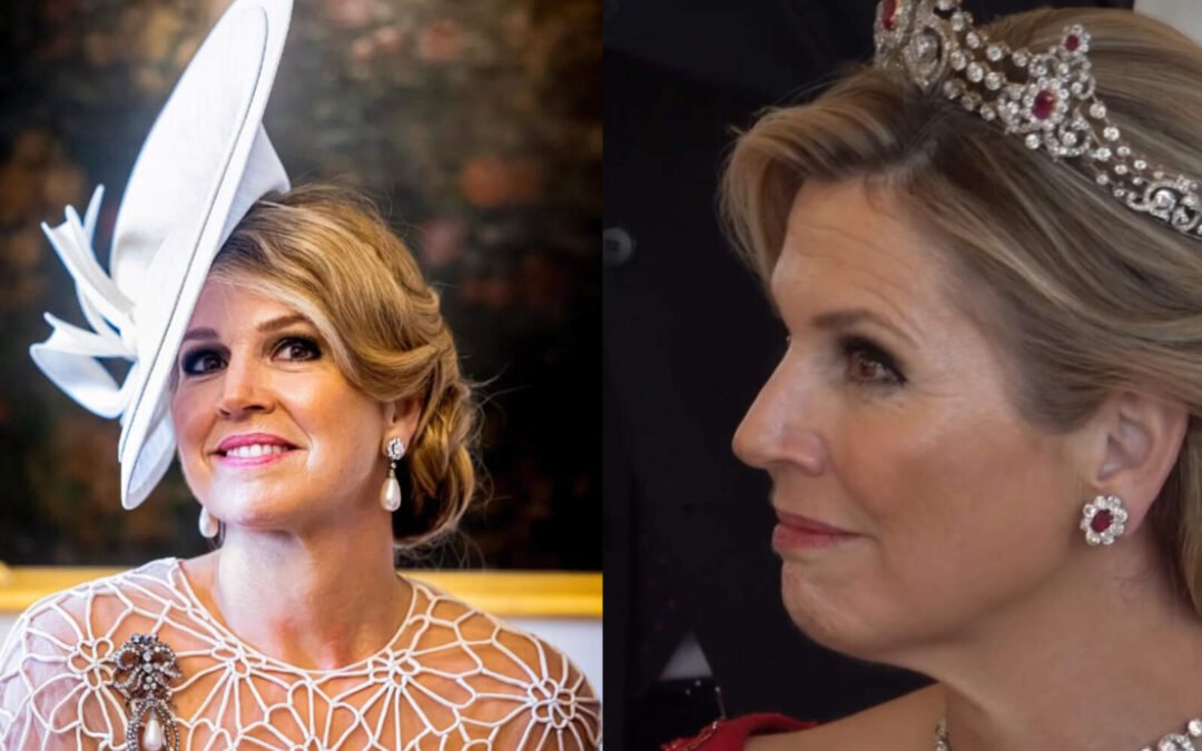 Máxima de Holanda brilló con rubíes centenarios y glamour real en Praga
