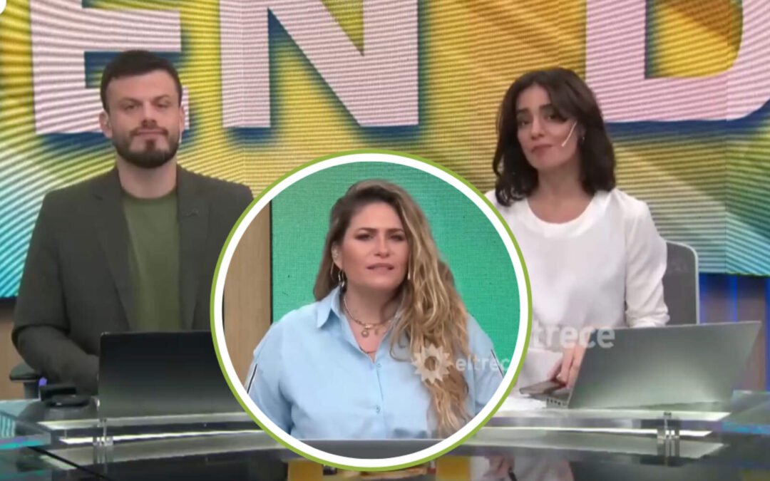 Tensión al aire en Arriba Argentinos: Nacho Otero se peleó al aire con una periodista