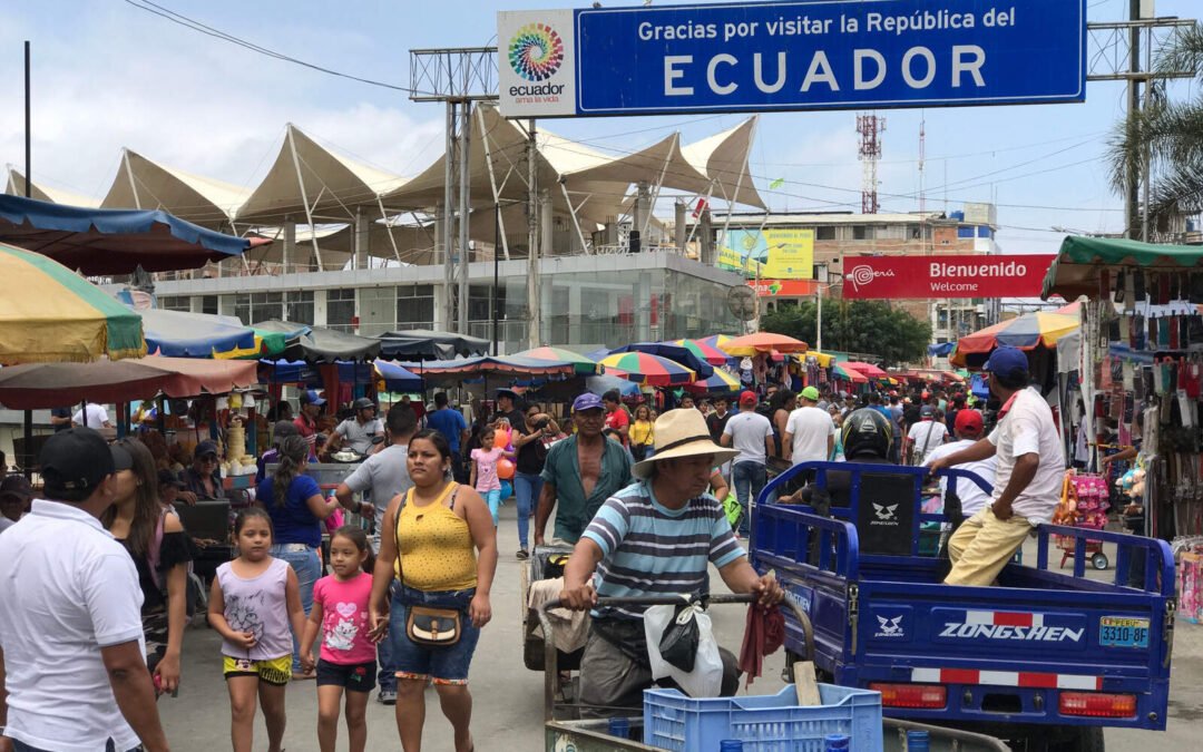 Una delegación trinacional evaluó la seguridad fronteriza entre Ecuador y Perú