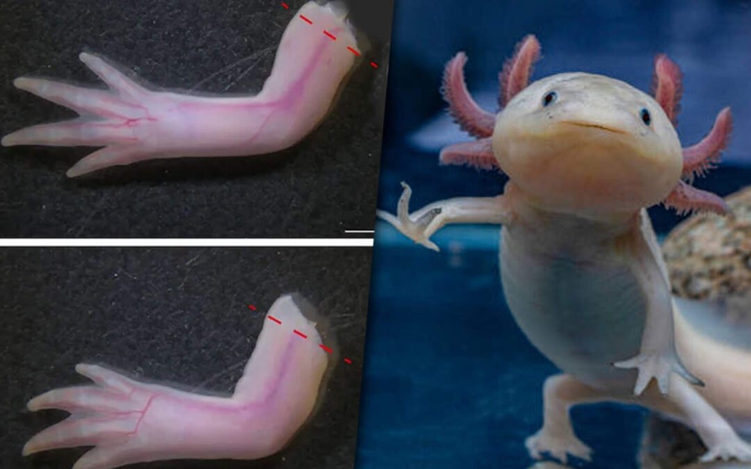 Revelan cómo el axolote regenera su cuerpo y por qué es importante para los humanos