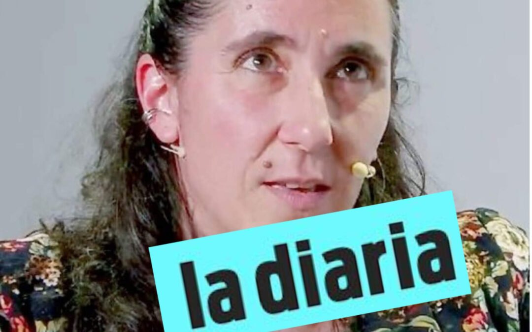 Natalia Uval opera desde Tv Ciudad para la izquierda