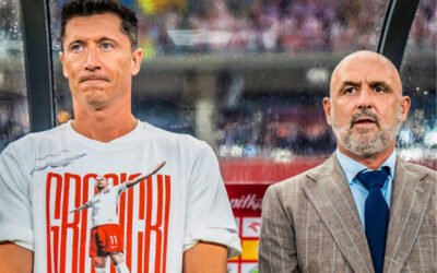 Crisis total en Polonia: renunció el DT Probierz tras pelearse con Robert Lewandowski