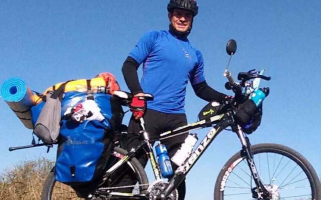 Córdoba: asaltaron a viajero trotamundos que recorrió 40 países en bicicleta