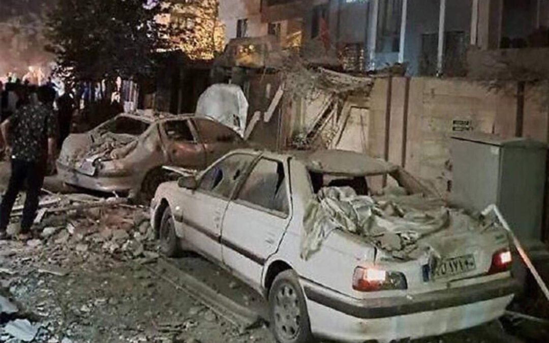 Irán atacó una ciudad israelí habitada por palestinos: un muerto y 13 heridos