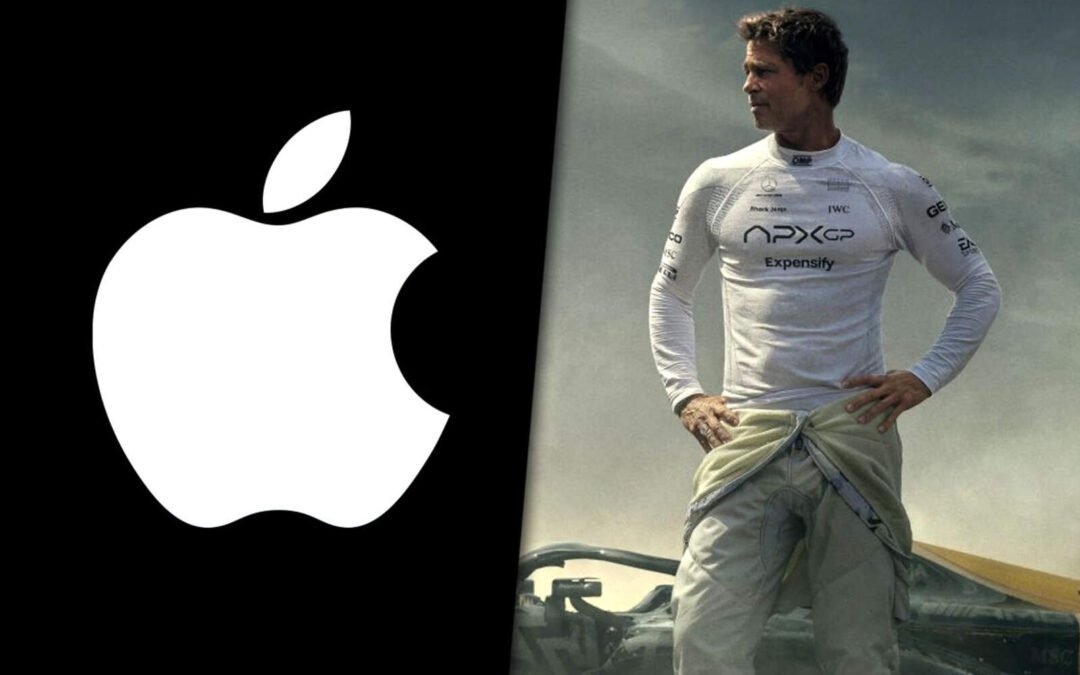 Apple diseñó una cámara para filmar a toda velocidad en la película ‘F1’ con Brad Pitt