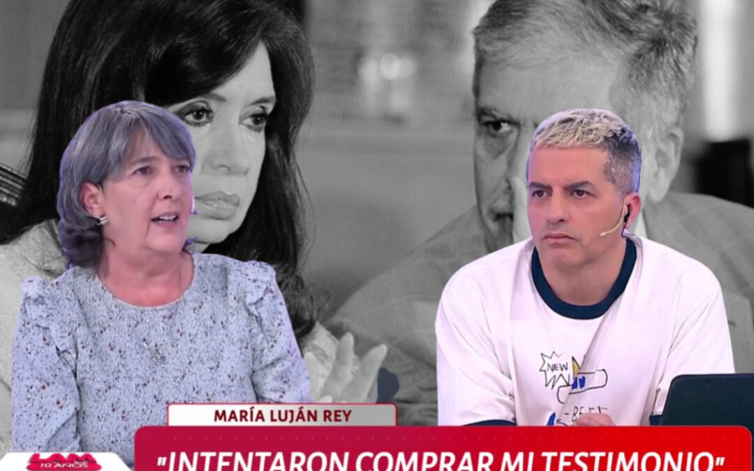 “La corrupción mató a mi hijo”: el testimonio de María Luján Rey en LAM