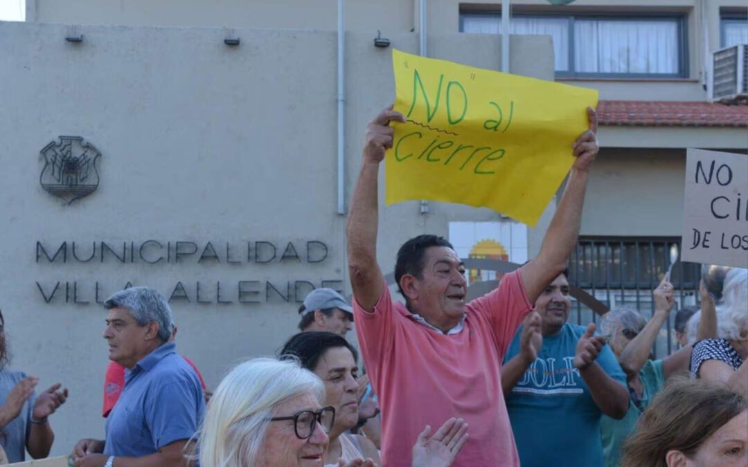 Amparos contra el cierre de Villa Allende: vecinos enfrentan al atropello municipal