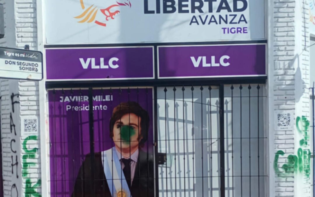 Nicolás Scioli denunció un escrache a una sede de La Libertad Avanza en Tigre