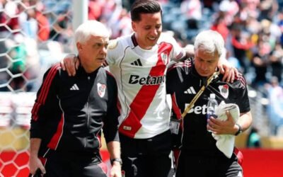 Malas noticias para River: Driussi se pierde el resto del Mundial de Clubes por lesión