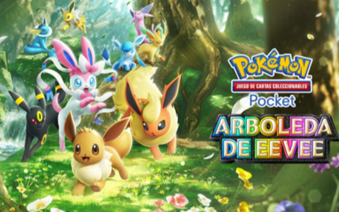 Pokémon TCG Pocket lanza “Arboleda de Eevee”: nuevas cartas y expansión para junio