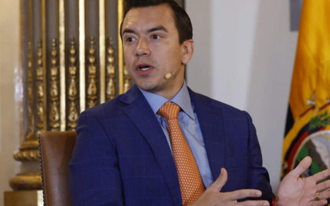 El presidente Daniel Noboa renovó gobernaciones en tres provincias clave