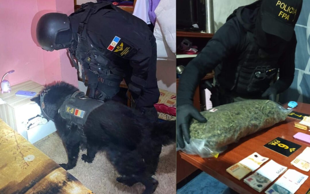Córdoba: cayeron dos hermanos y sus novias por hacer delivery de drogas en Brinkmann
