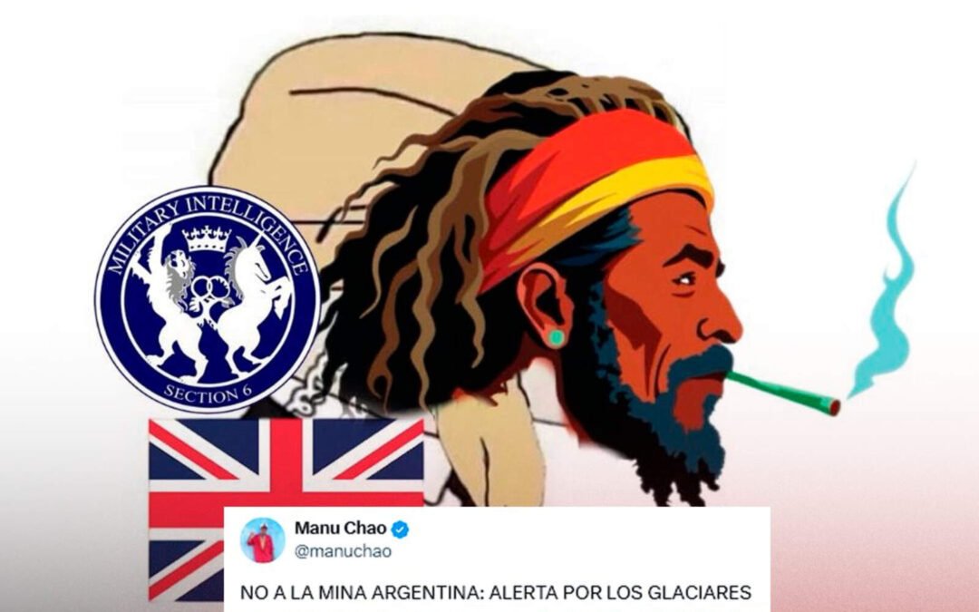El cantante comunista Manu Chao lanzó una campaña contra la minería en la Argentina