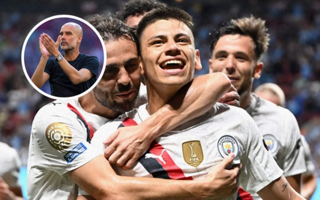 pep-guardiola,-rendido-ante-el-tiro-libre-de-echeverri:-‘fue-un-gol-fantastico’