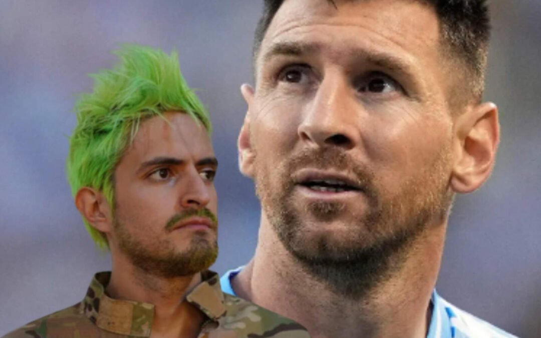 Michelo, el influencer que apoya a Maduro, lanzó una acusación temeraria contra Messi