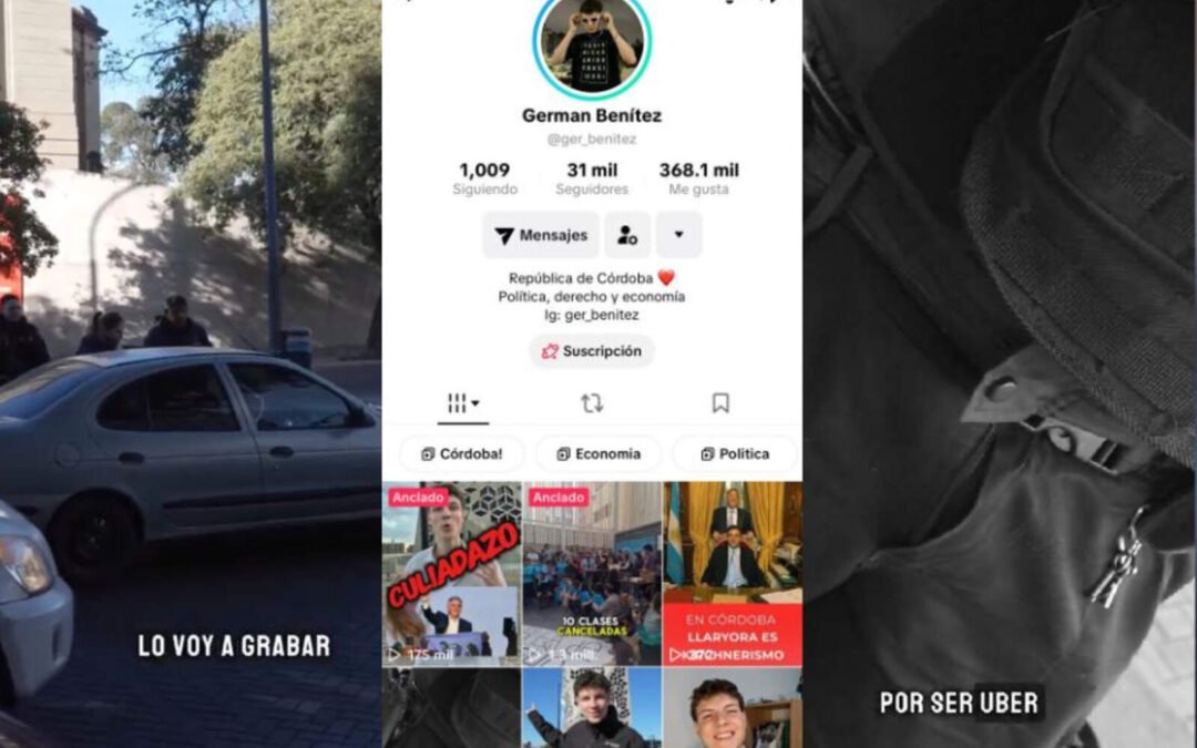 Córdoba: lo intimidaron mientras grababa operativos contra trabajadores de Uber