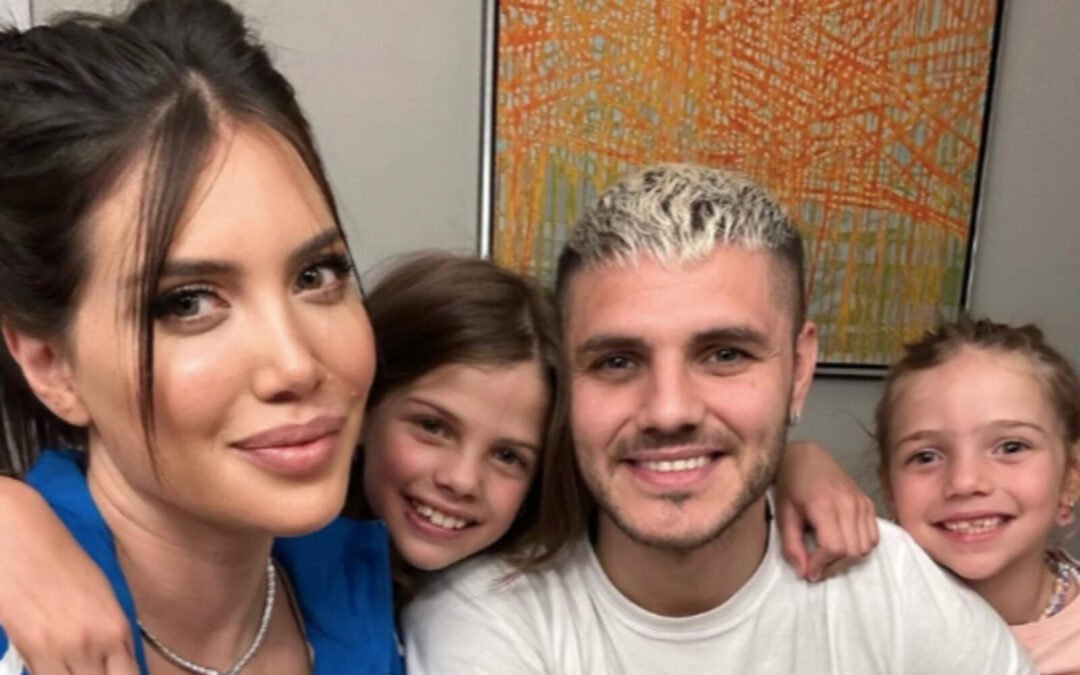 Se filtró como pasaron la noche las hijas de Wanda Nara y Mauro Icardi