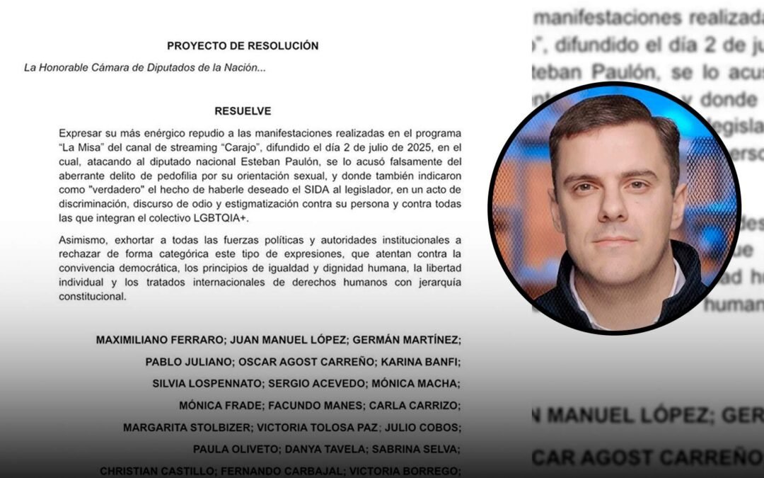 Diputados kirchneristas, de la UCR y del PRO repudiaron a La Misa del Gordo Dan