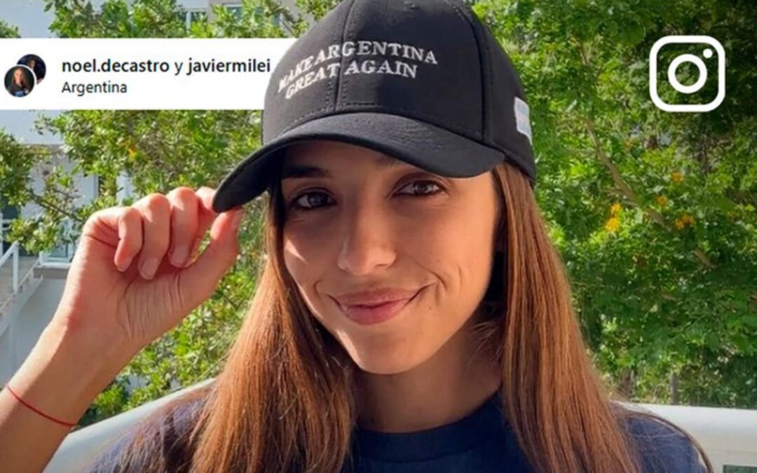 La candidata a astronauta argentina, Noel de Castro declaró su total apoyo a Milei