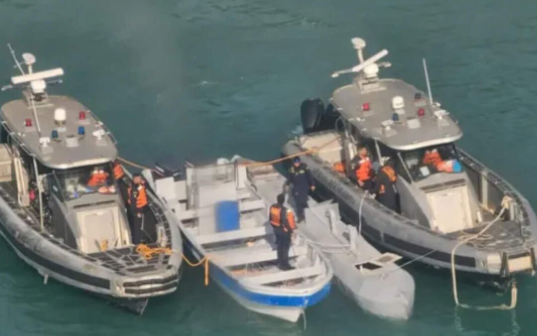 Detectaron el primer narcosubmarino remoto: lo guiaban con Starlink sin tripulantes