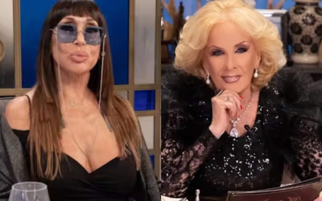 Moria Casán estaría a un paso de volver a la mesa de Mirtha Legrand