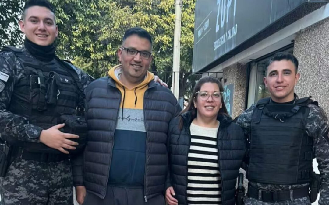 Córdoba: un rescate policial con final feliz y una invitación que emociona