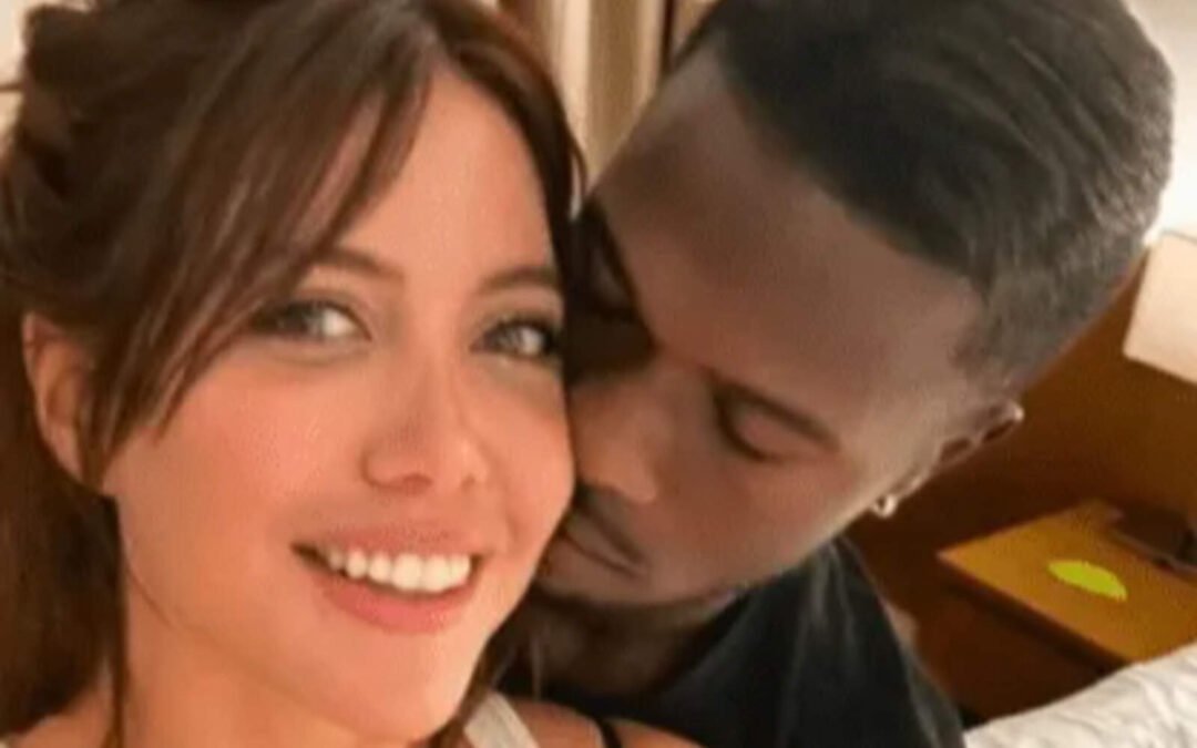 Filtraron las fotos de Wanda Nara y Keita Baldé en la intimidad