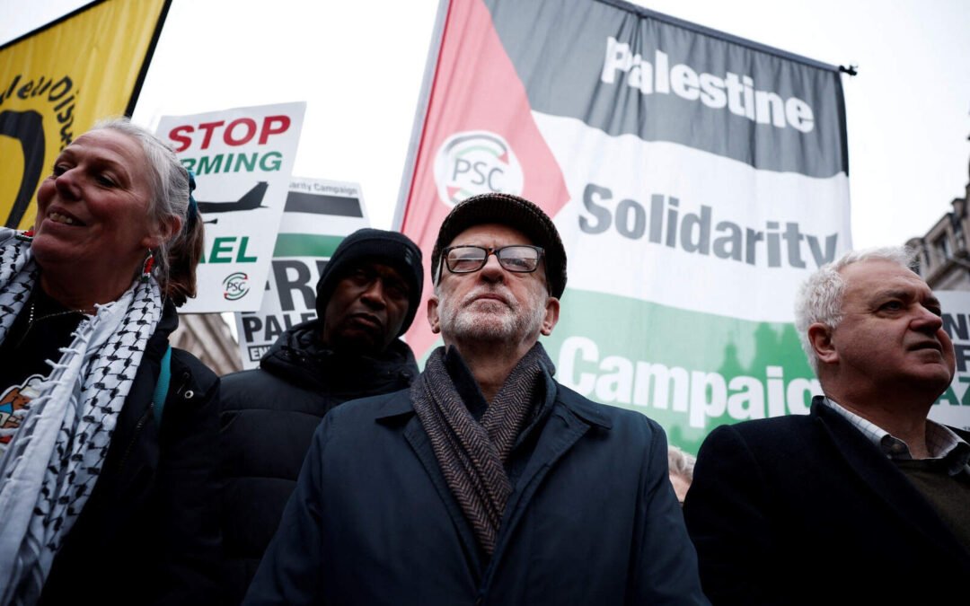 El antisemita británico Jeremy Corbyn fundó un partido con agenda anti-Israel