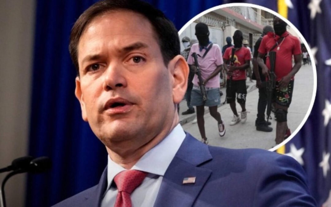 Marco Rubio advierte que deportaran a quienes apoyen bandas haitianas