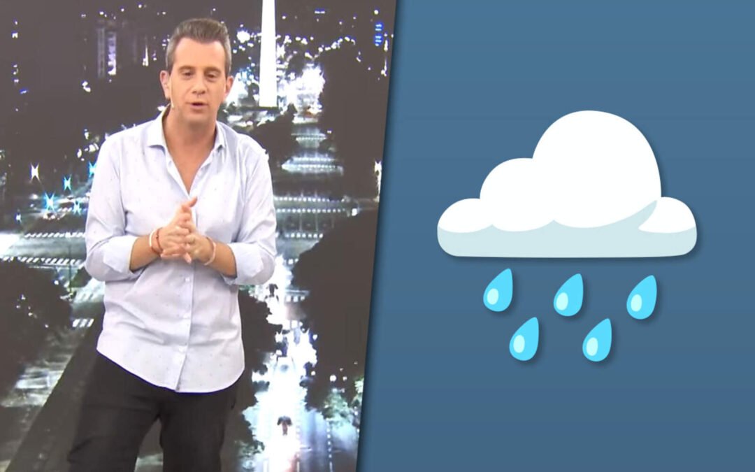 Matías Bertolotti anticipa lluvias este viernes y nubosidad todo el fin de semana