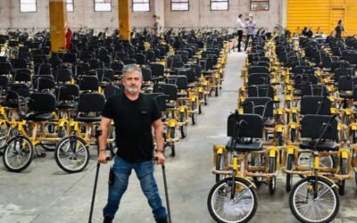 Discapacidad: Talleres celebra el Mes de las Infancias entregando bicicletas adaptadas