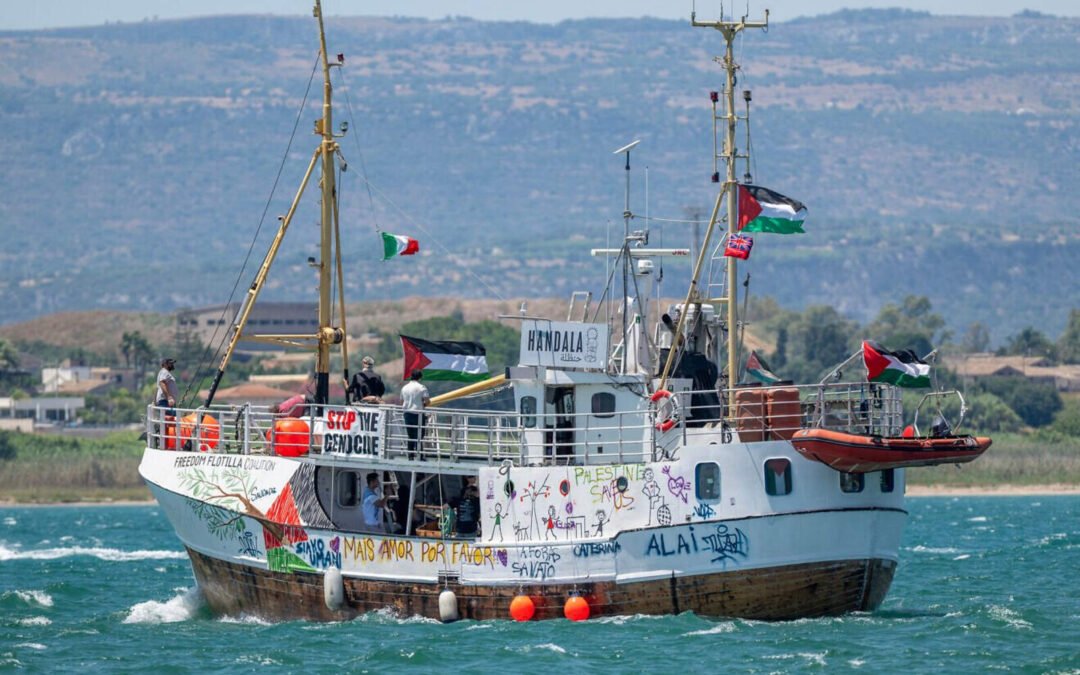 Israel frustra un nuevo intento de provocación de un barco de zurdos hacia Gaza