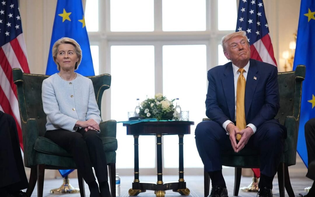 Trump destruyó a Ursula von der Leyen por la energía eólica: ‘Es horrible, una estafa’