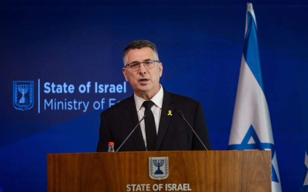 Canciller Gideon Sa’ar: ‘La presión internacional fortalece a Hamás’
