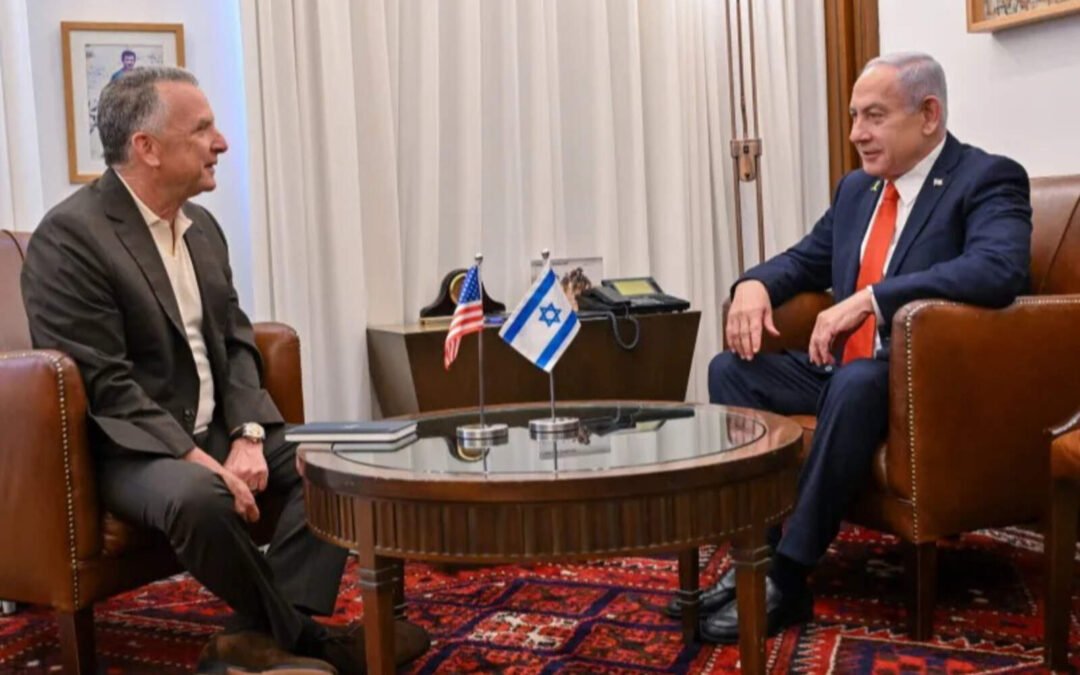 El enviado de Trump para el Medio Oriente llegó a Israel y se reunió con Netanyahu