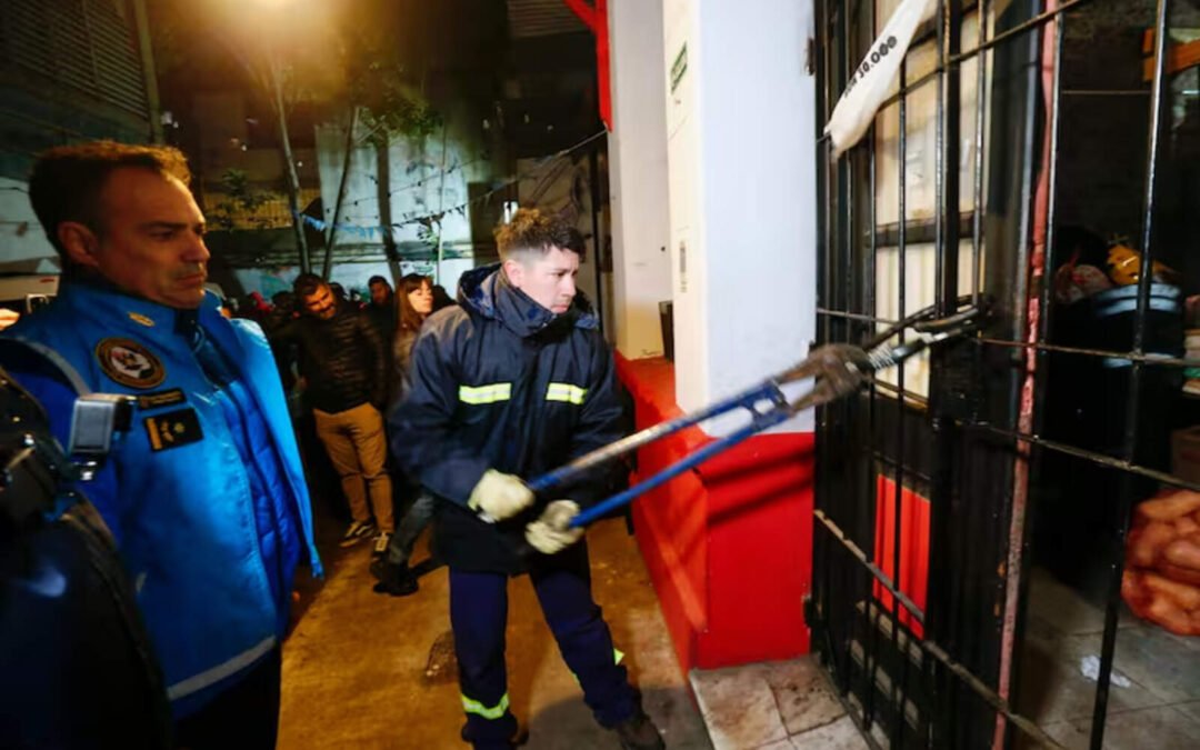 Desalojan en Palermo un predio ocupado por una cooperativa de Juan Grabois