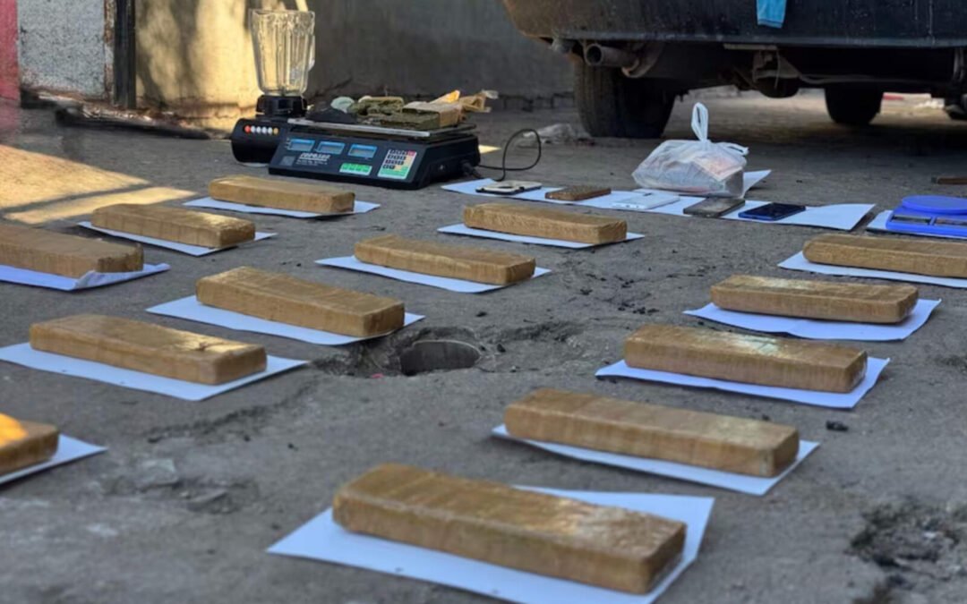 Narcoestructura en Córdoba: 28 allanamientos simultáneos, droga, armas y 19 detenidos