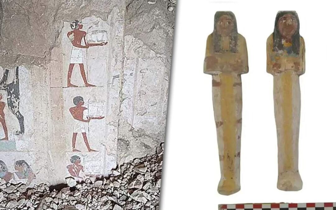Egipto vuelve a sorprender: hallaron tumbas de la era faraónica