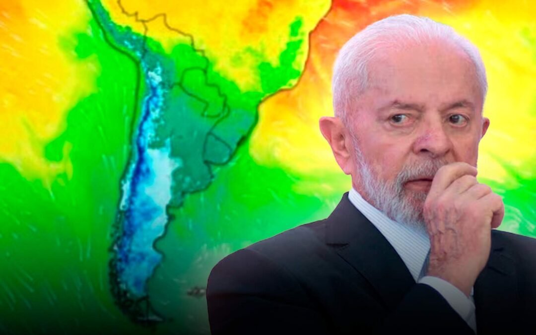 Lula da Silva habló de un ‘calentamiento global’ mientras Argentina se congela