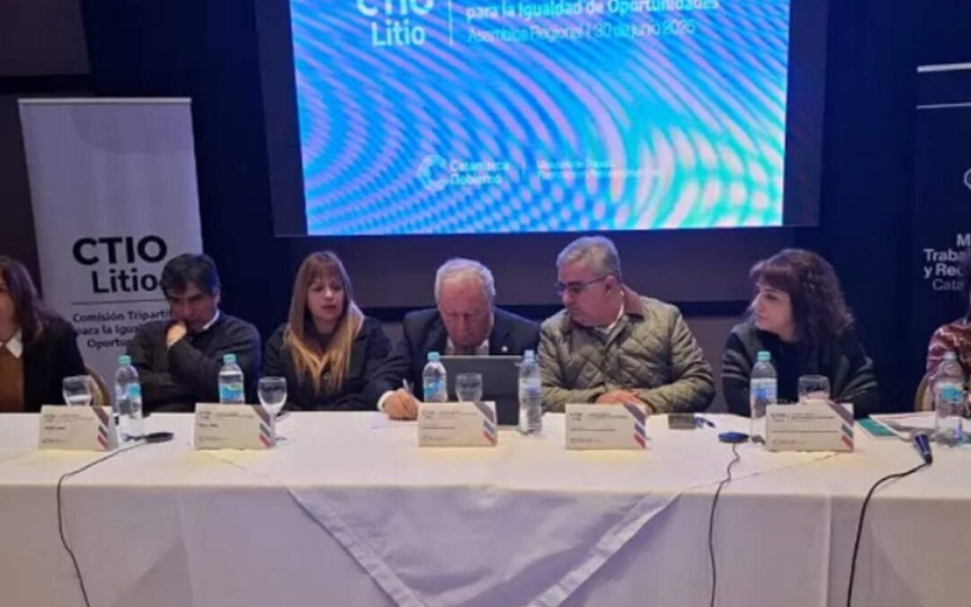 Raúl Jalil presidió encuentro clave de la CTIO Litio